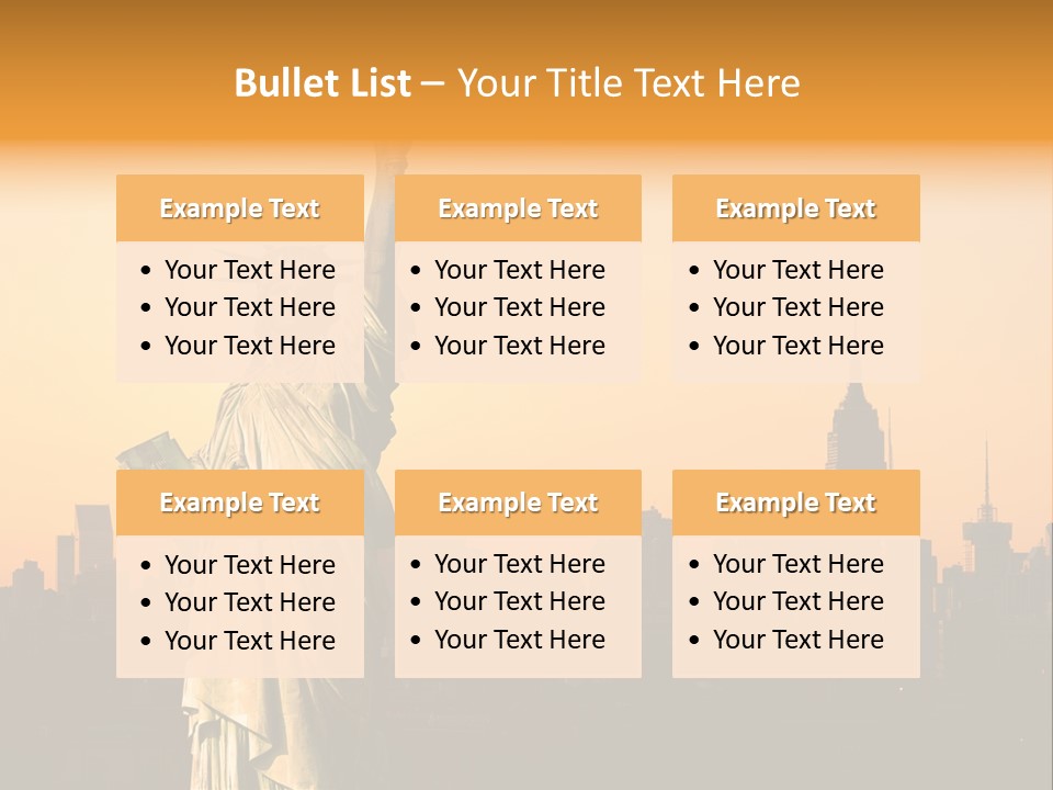 Center River American PowerPoint Template