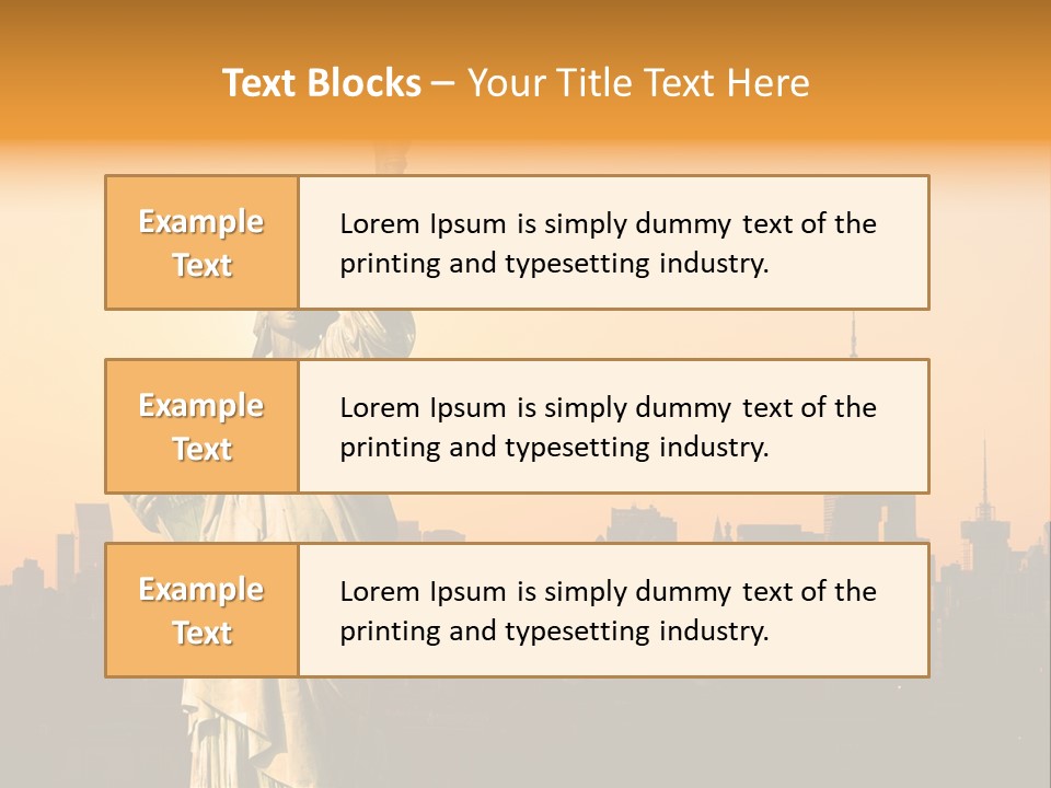 Center River American PowerPoint Template