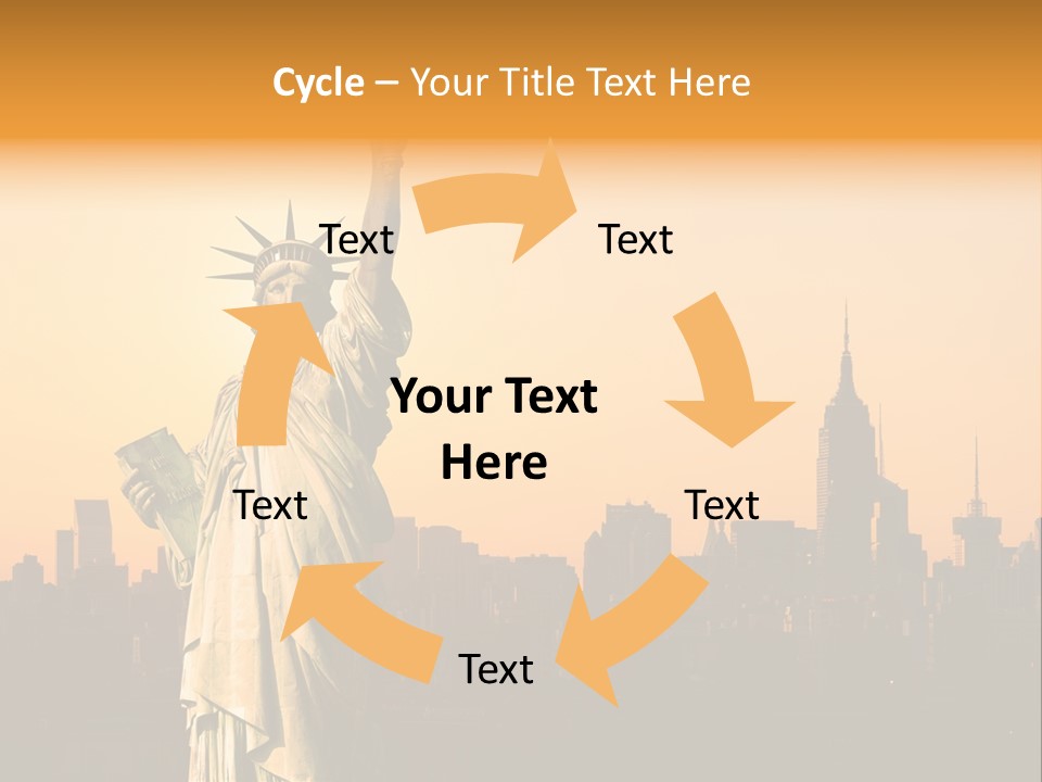 Center River American PowerPoint Template