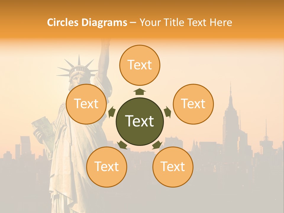 Center River American PowerPoint Template