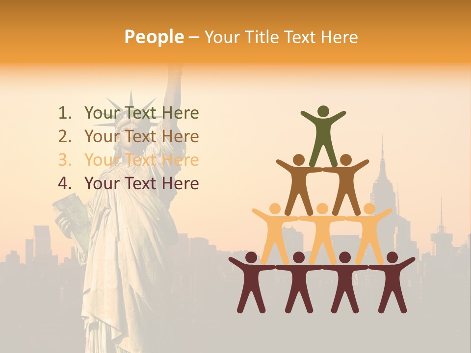 Center River American PowerPoint Template