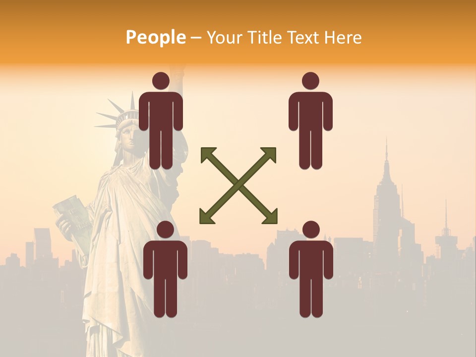 Center River American PowerPoint Template