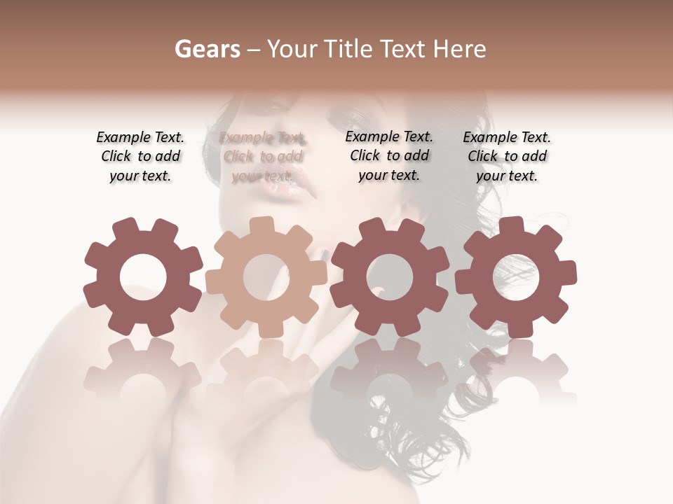 Beauty Romance Space PowerPoint Template