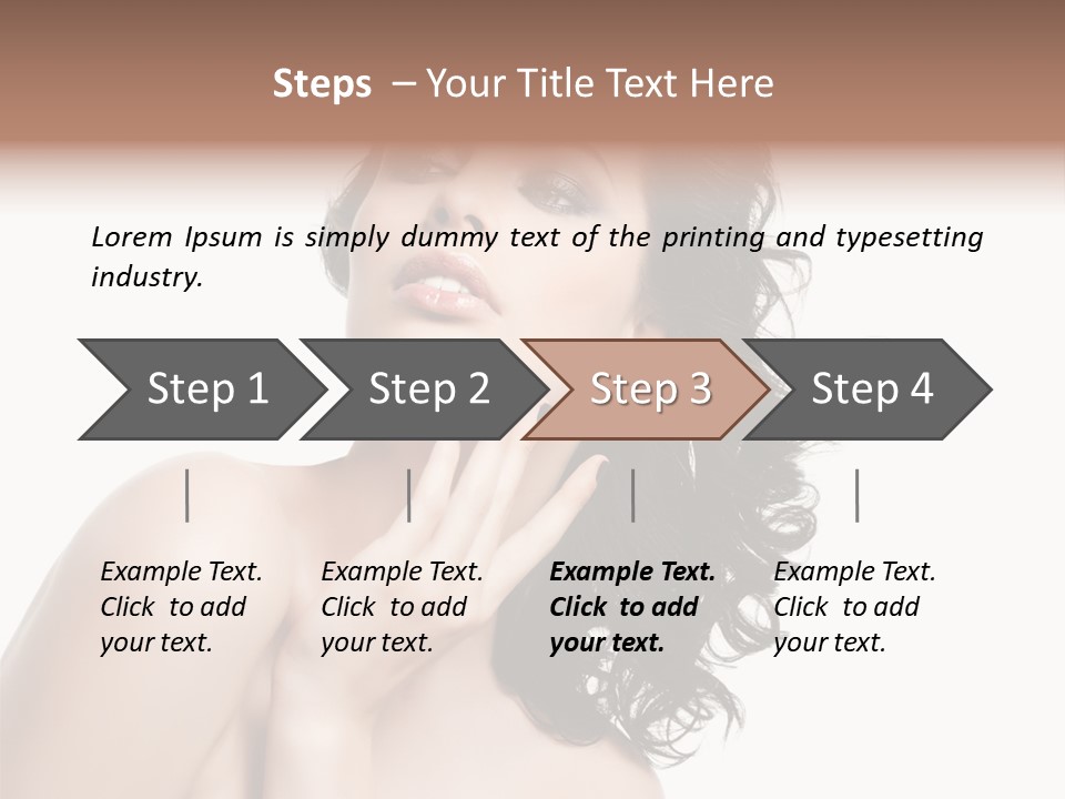 Beauty Romance Space PowerPoint Template