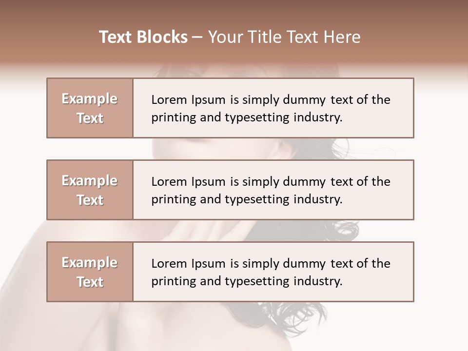 Beauty Romance Space PowerPoint Template