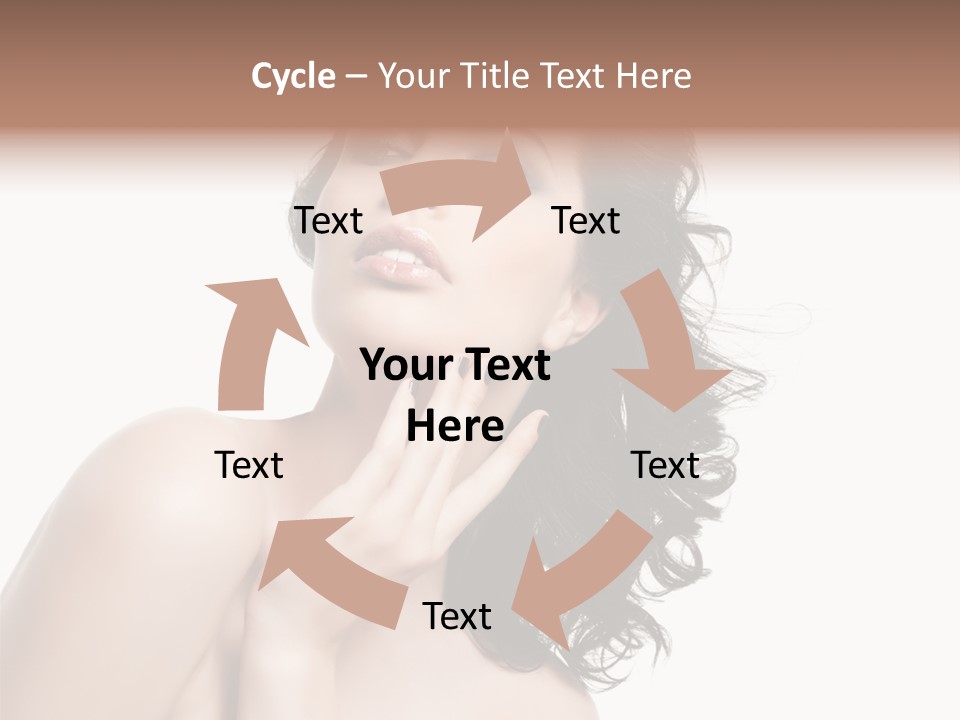 Beauty Romance Space PowerPoint Template
