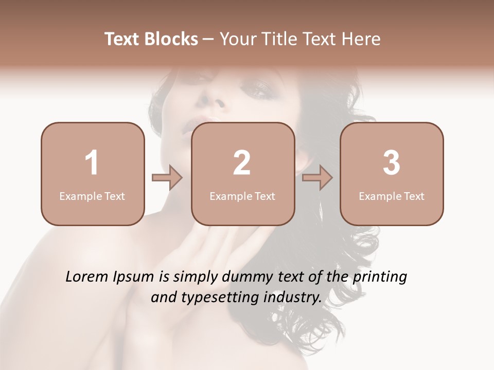 Beauty Romance Space PowerPoint Template