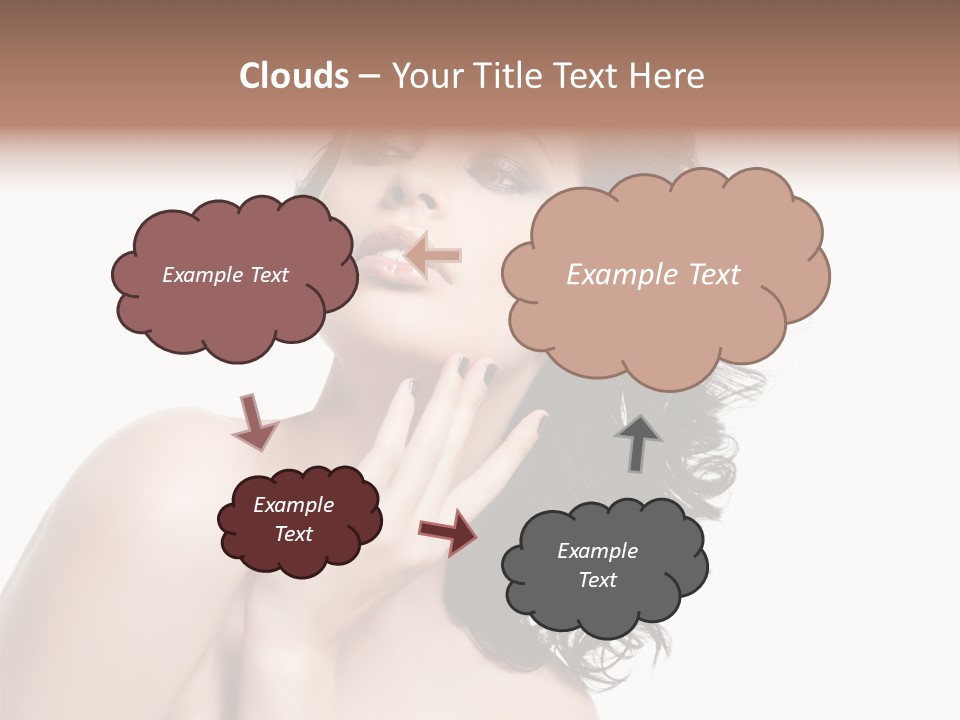 Beauty Romance Space PowerPoint Template