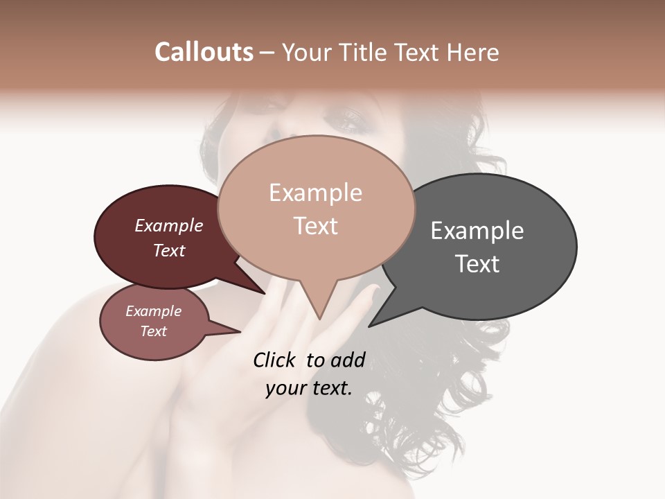 Beauty Romance Space PowerPoint Template