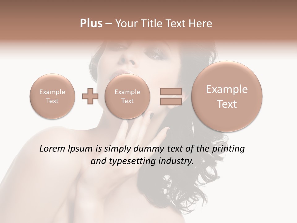 Beauty Romance Space PowerPoint Template