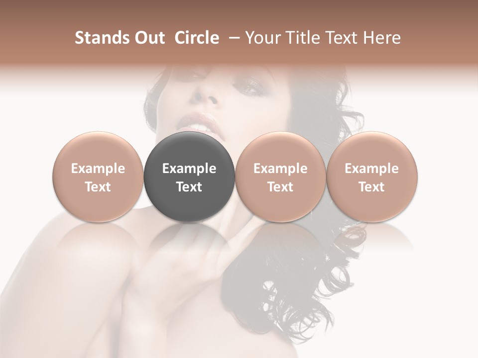 Beauty Romance Space PowerPoint Template