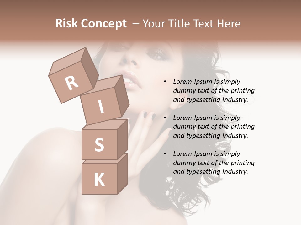 Beauty Romance Space PowerPoint Template