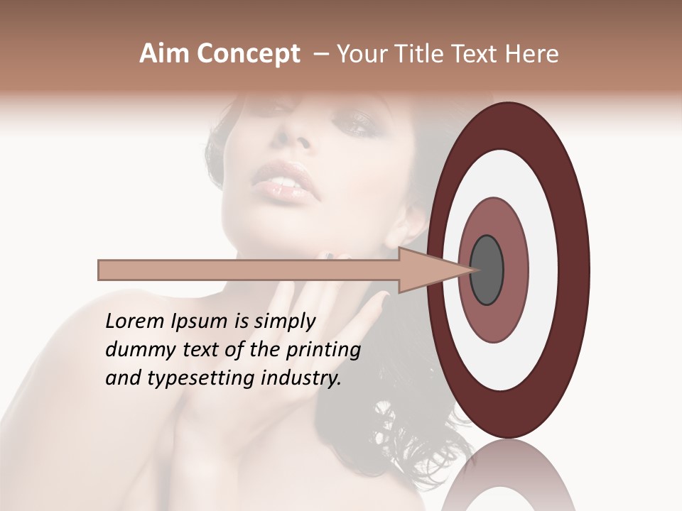 Beauty Romance Space PowerPoint Template