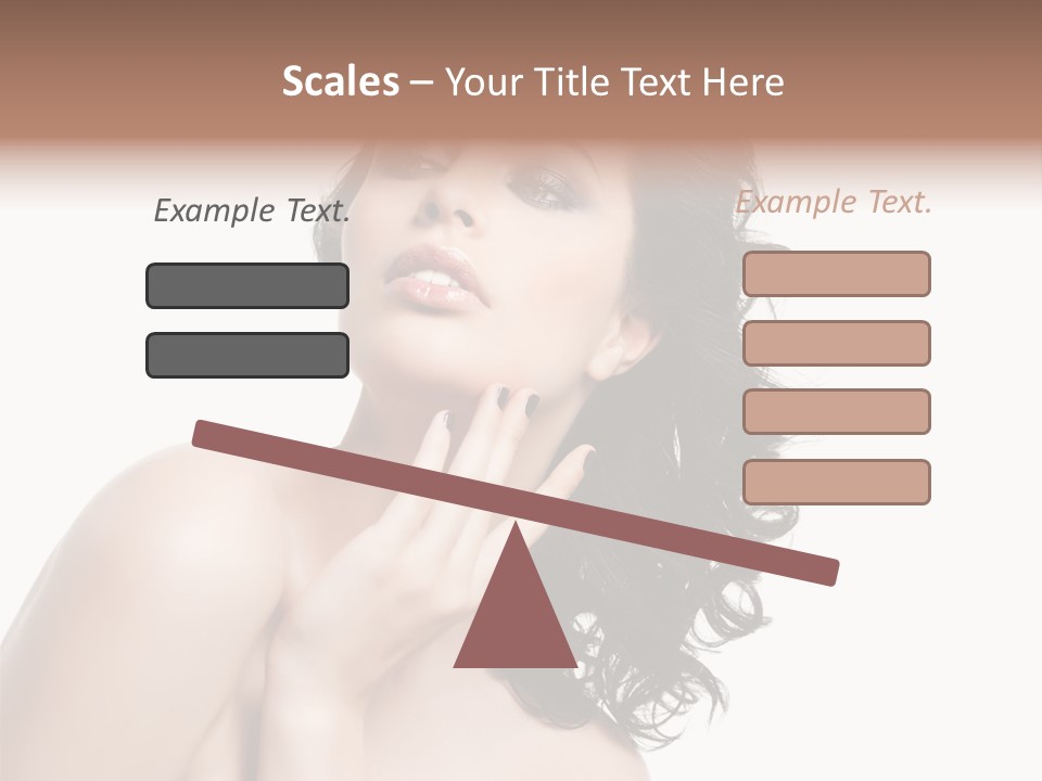 Beauty Romance Space PowerPoint Template