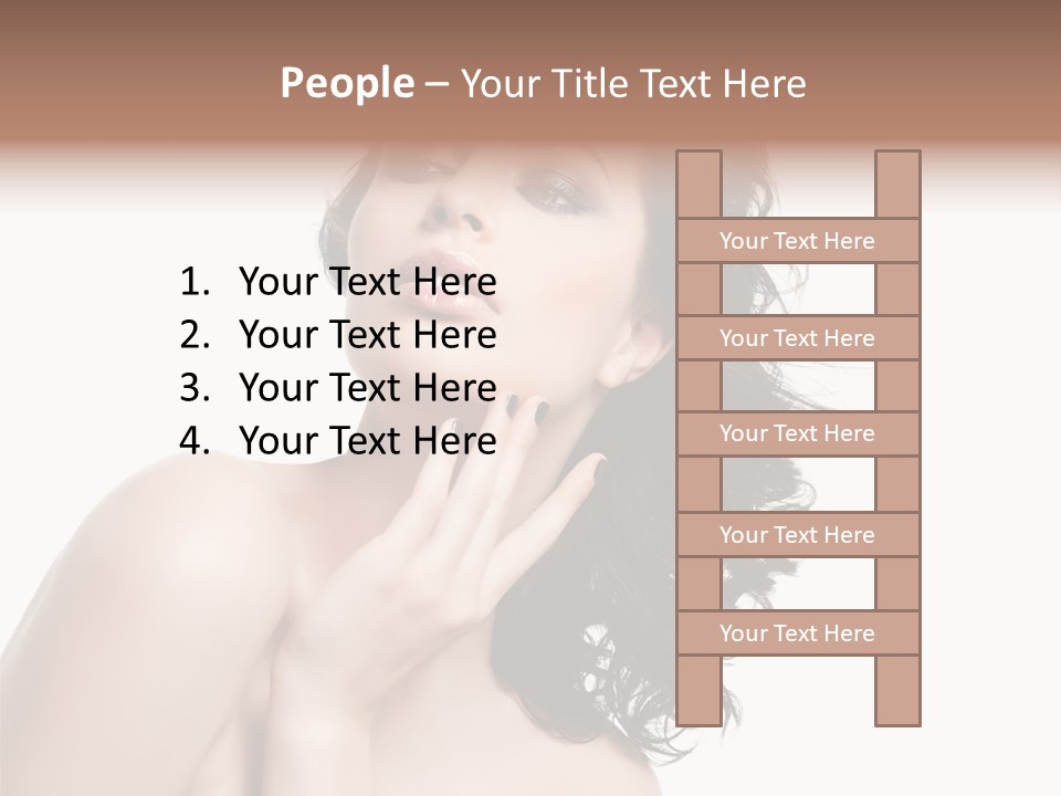 Beauty Romance Space PowerPoint Template