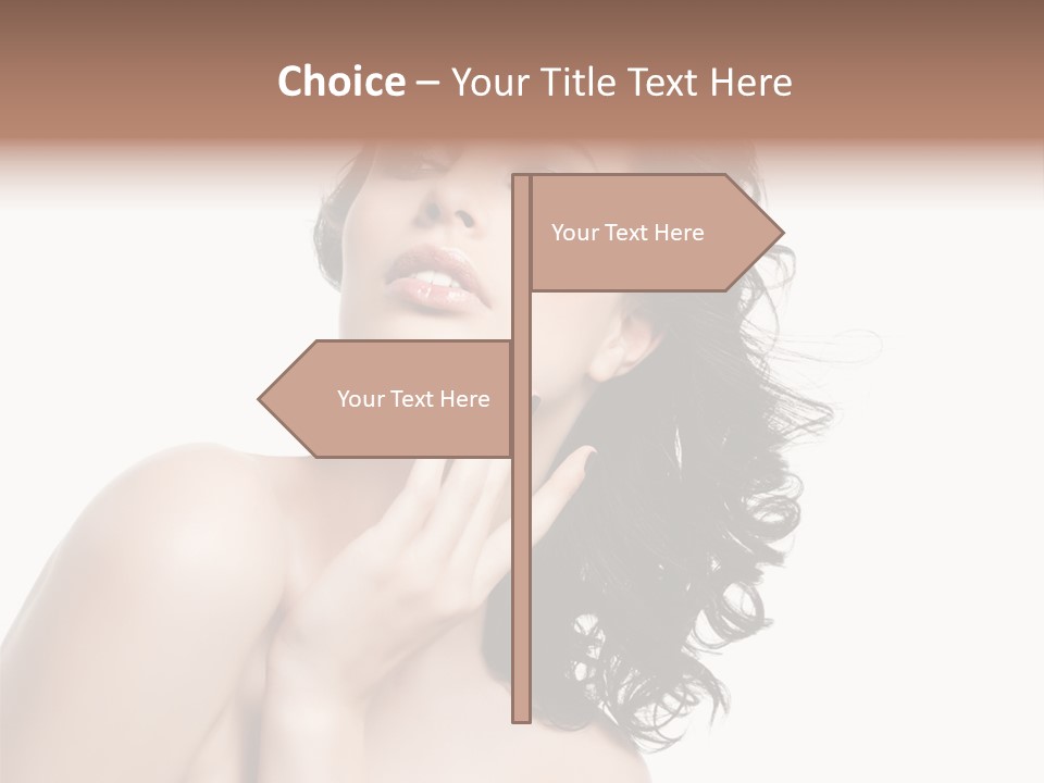 Beauty Romance Space PowerPoint Template