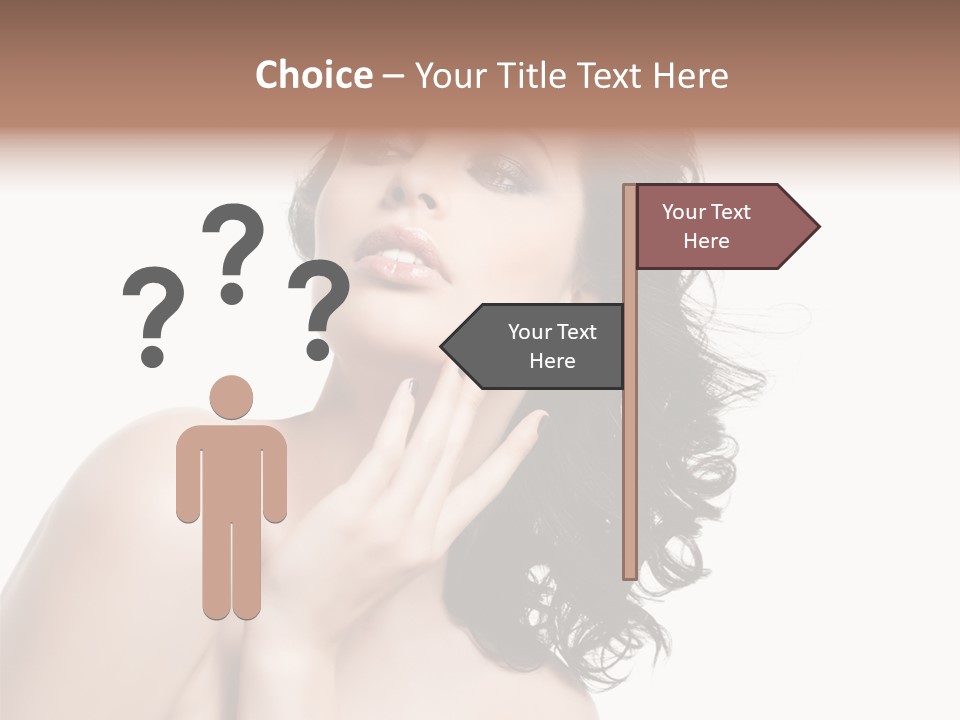 Beauty Romance Space PowerPoint Template