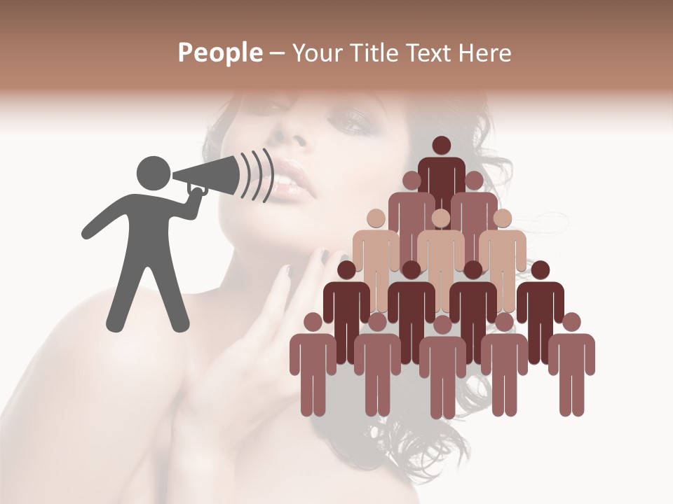 Beauty Romance Space PowerPoint Template