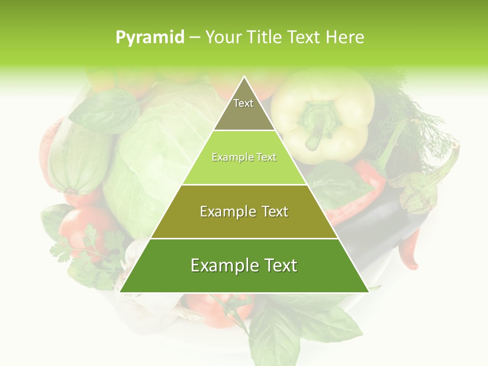Isolated Orange Organic PowerPoint Template