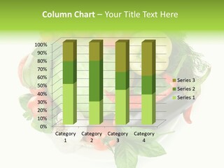 Isolated Orange Organic PowerPoint Template