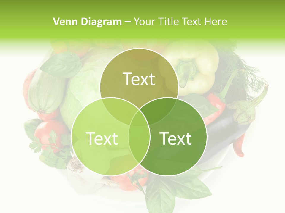 Isolated Orange Organic PowerPoint Template