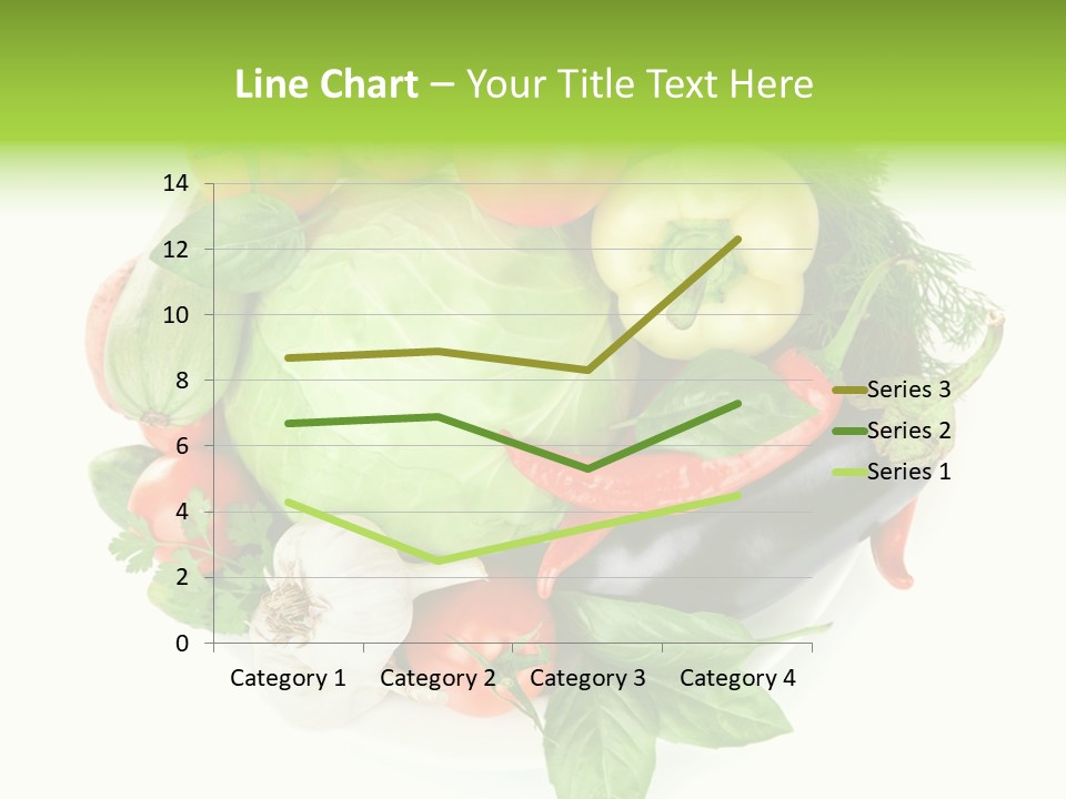 Isolated Orange Organic PowerPoint Template
