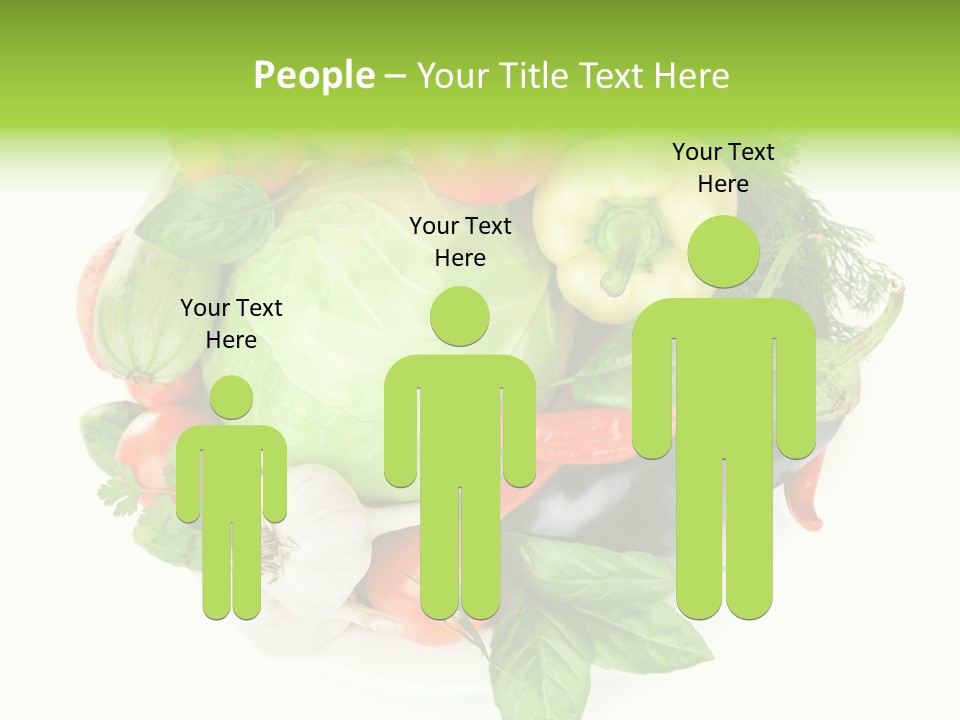 Isolated Orange Organic PowerPoint Template