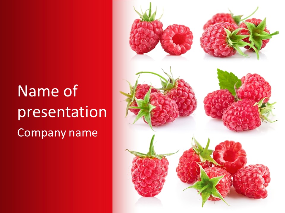 Organic Natural Plant PowerPoint Template