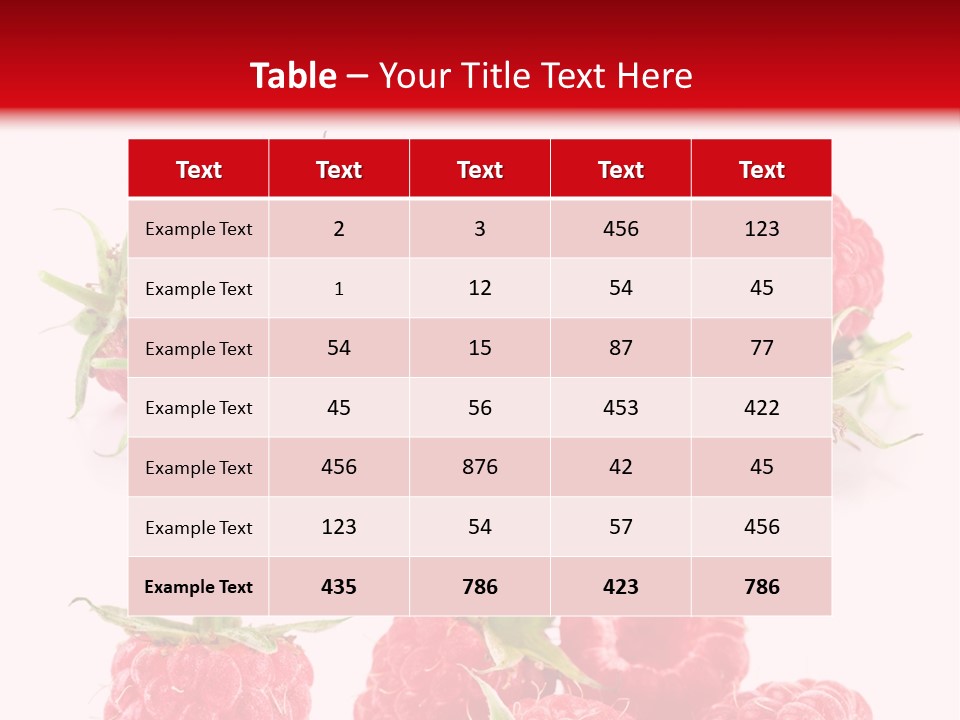 Organic Natural Plant PowerPoint Template
