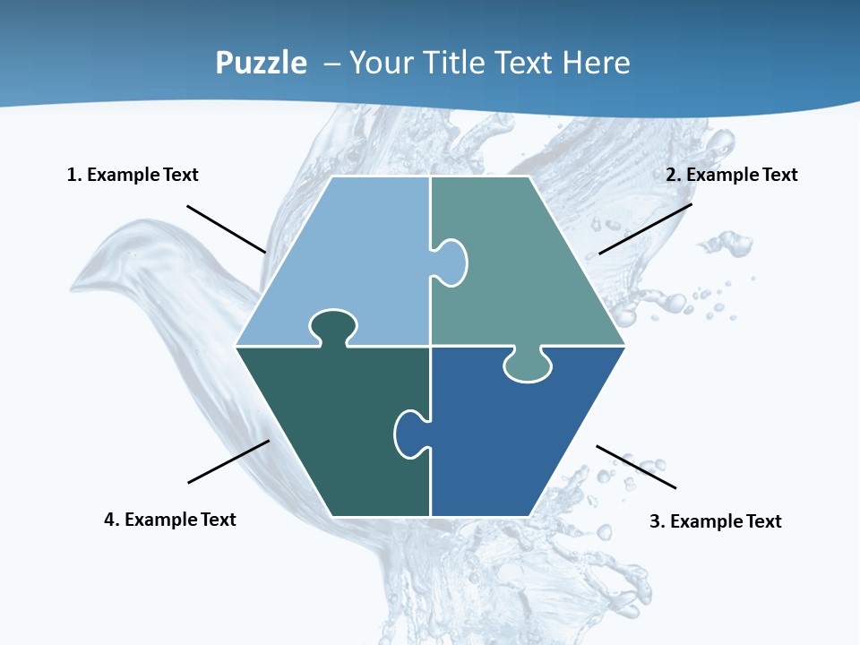 Splash Pigeon Fresh PowerPoint Template