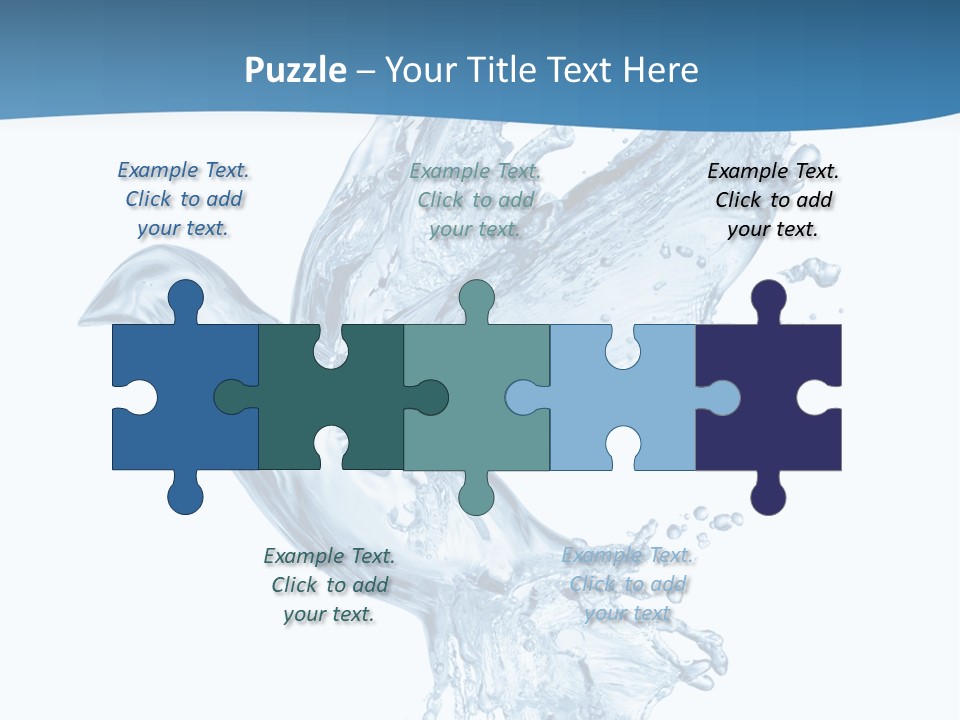 Splash Pigeon Fresh PowerPoint Template