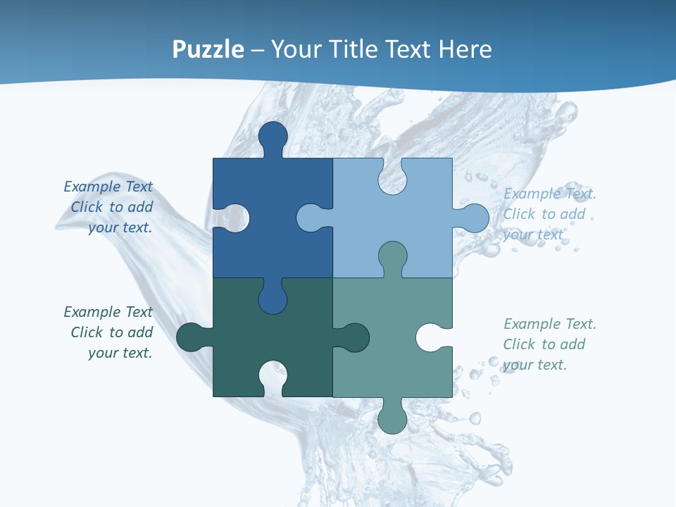 Splash Pigeon Fresh PowerPoint Template