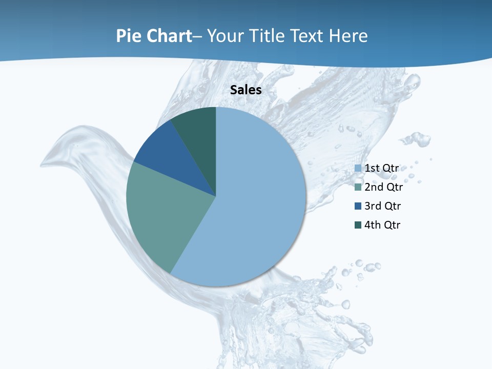 Splash Pigeon Fresh PowerPoint Template