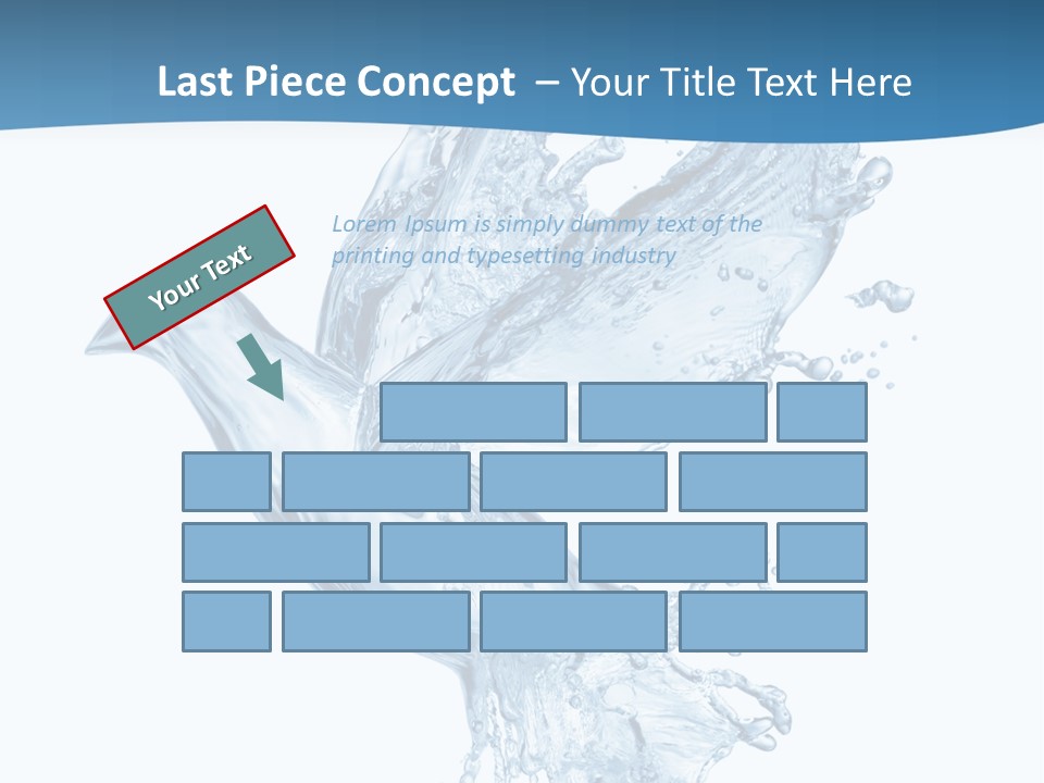 Splash Pigeon Fresh PowerPoint Template
