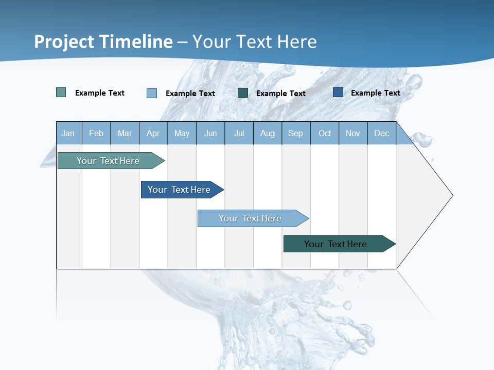 Splash Pigeon Fresh PowerPoint Template