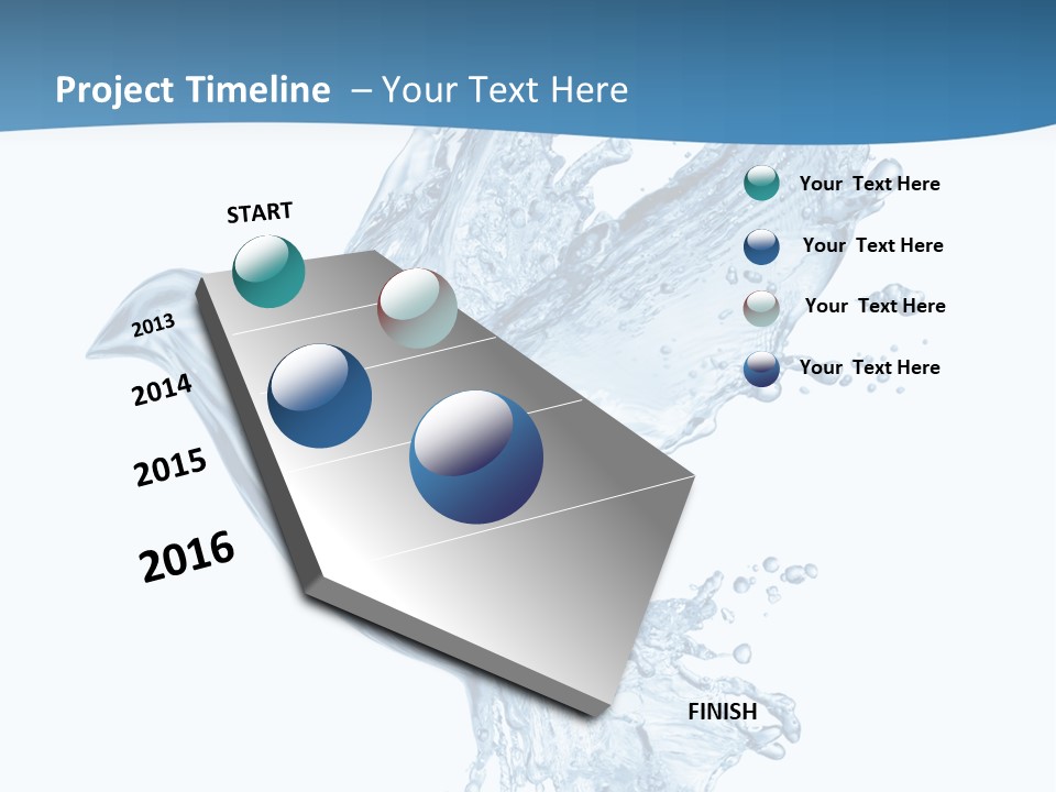 Splash Pigeon Fresh PowerPoint Template