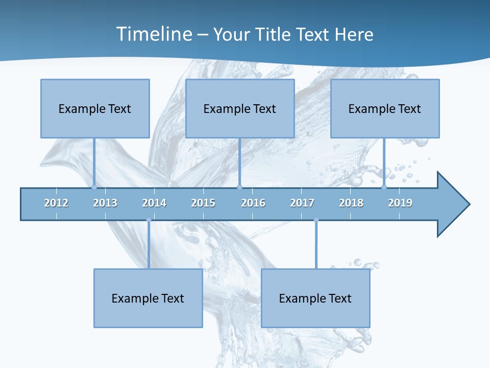 Splash Pigeon Fresh PowerPoint Template