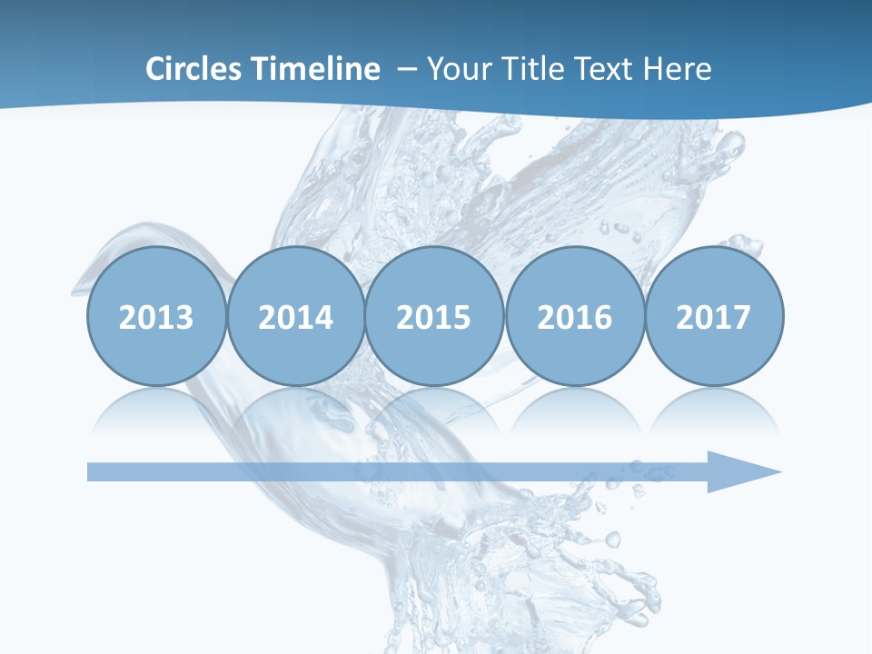 Splash Pigeon Fresh PowerPoint Template