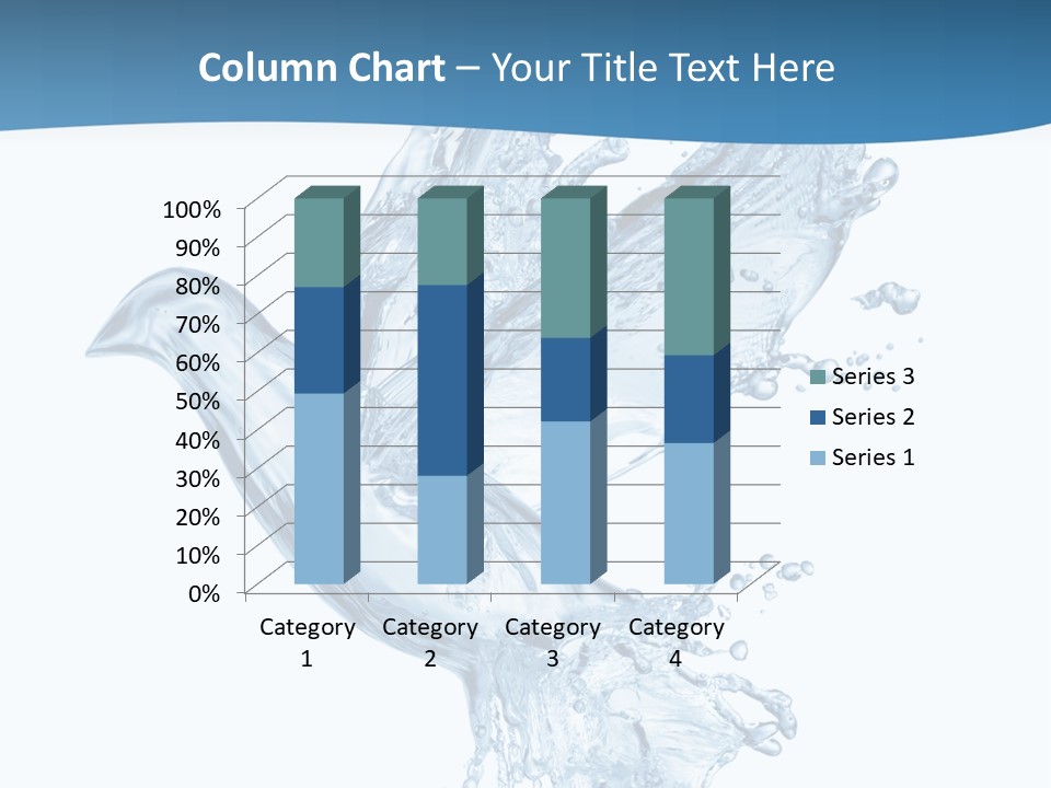 Splash Pigeon Fresh PowerPoint Template