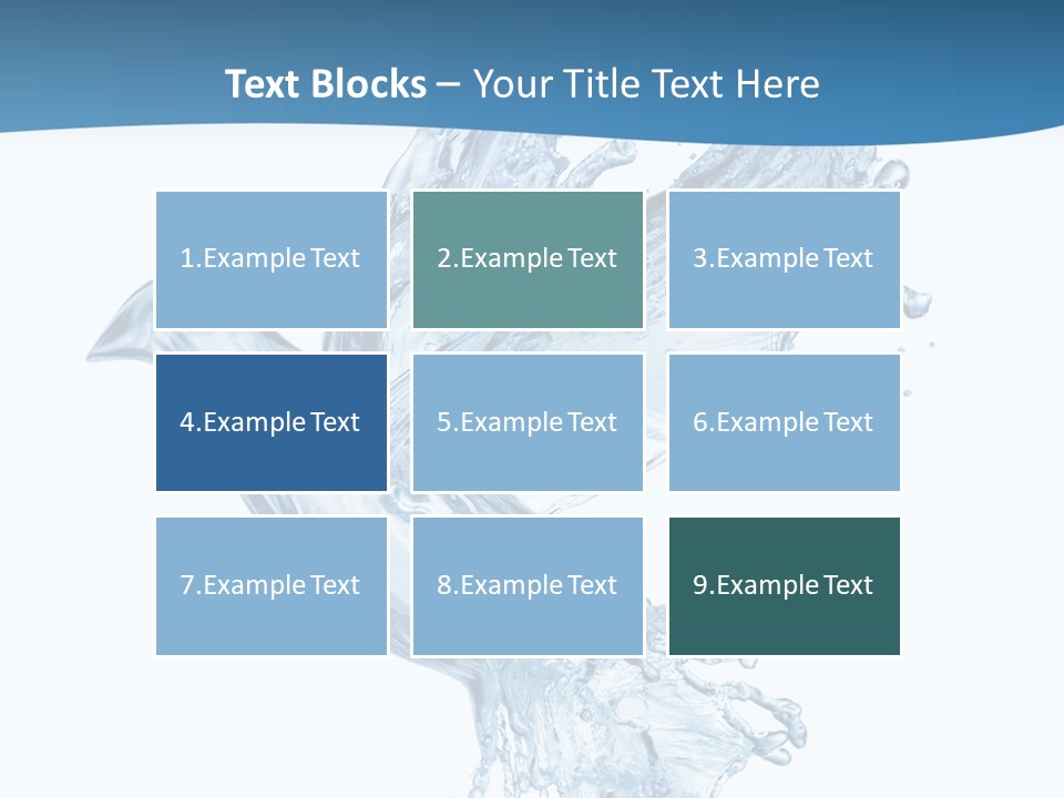Splash Pigeon Fresh PowerPoint Template