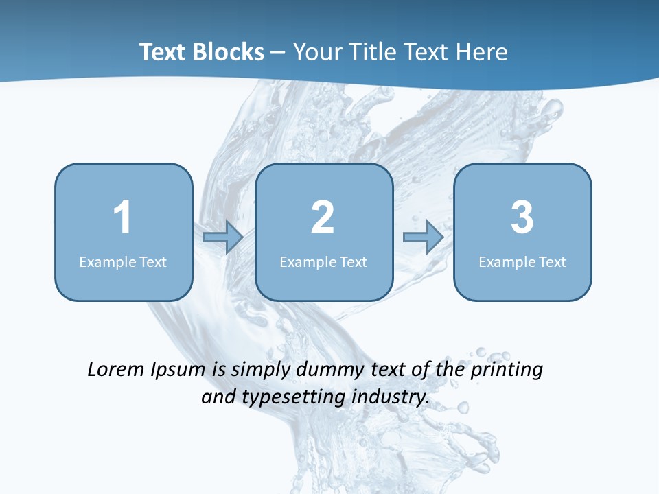 Splash Pigeon Fresh PowerPoint Template