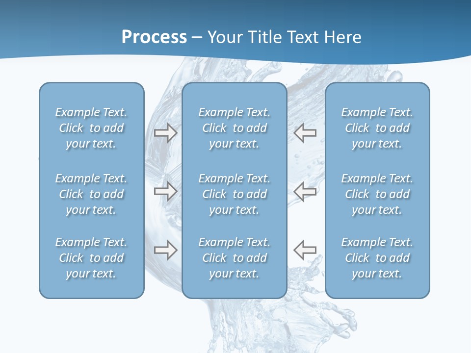 Splash Pigeon Fresh PowerPoint Template