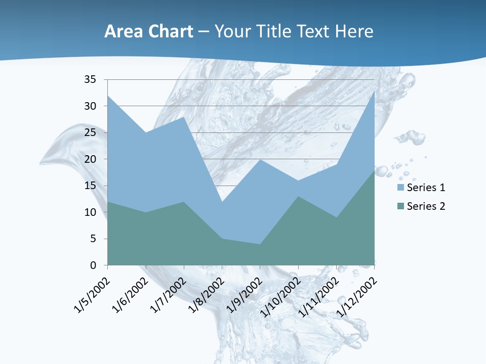 Splash Pigeon Fresh PowerPoint Template