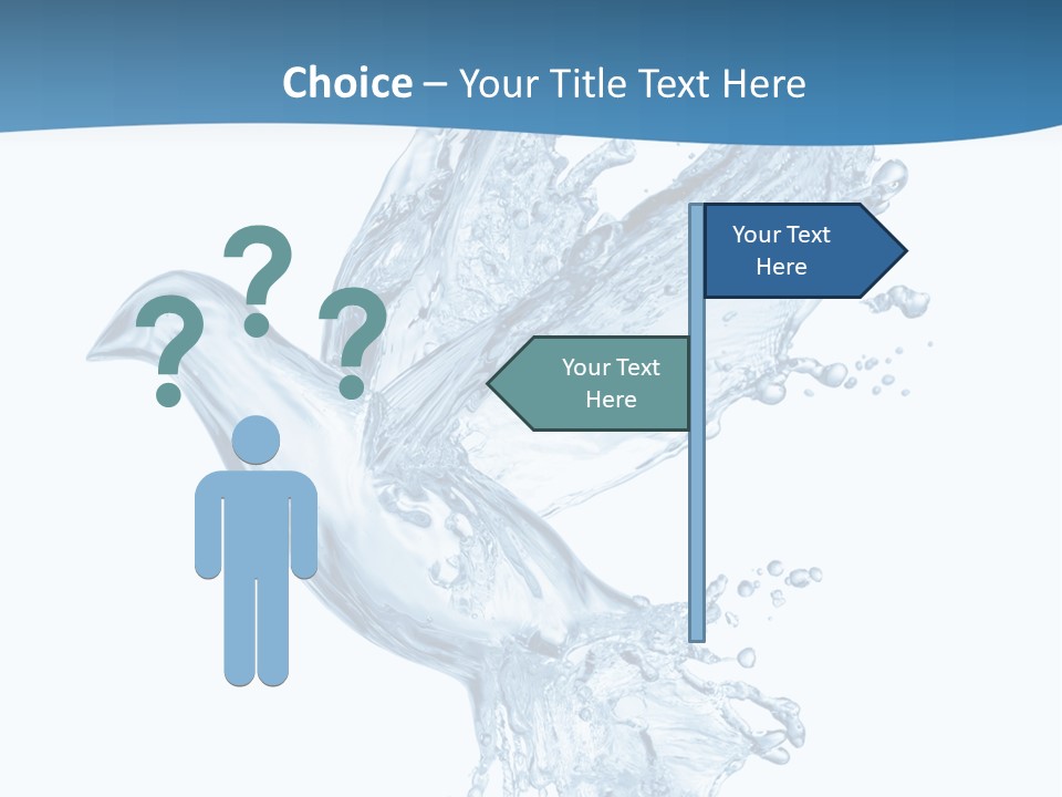 Splash Pigeon Fresh PowerPoint Template