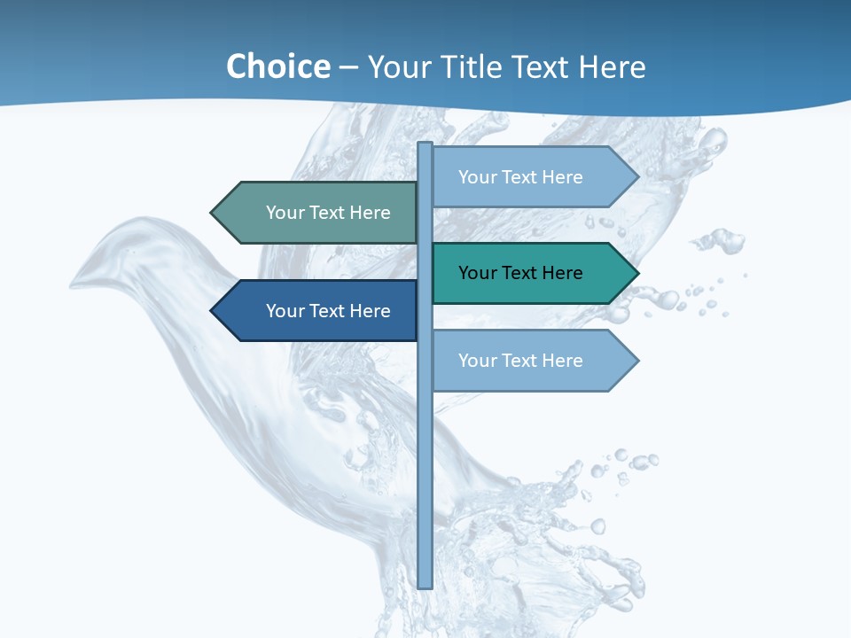 Splash Pigeon Fresh PowerPoint Template
