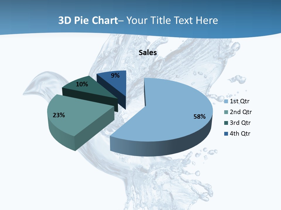 Splash Pigeon Fresh PowerPoint Template