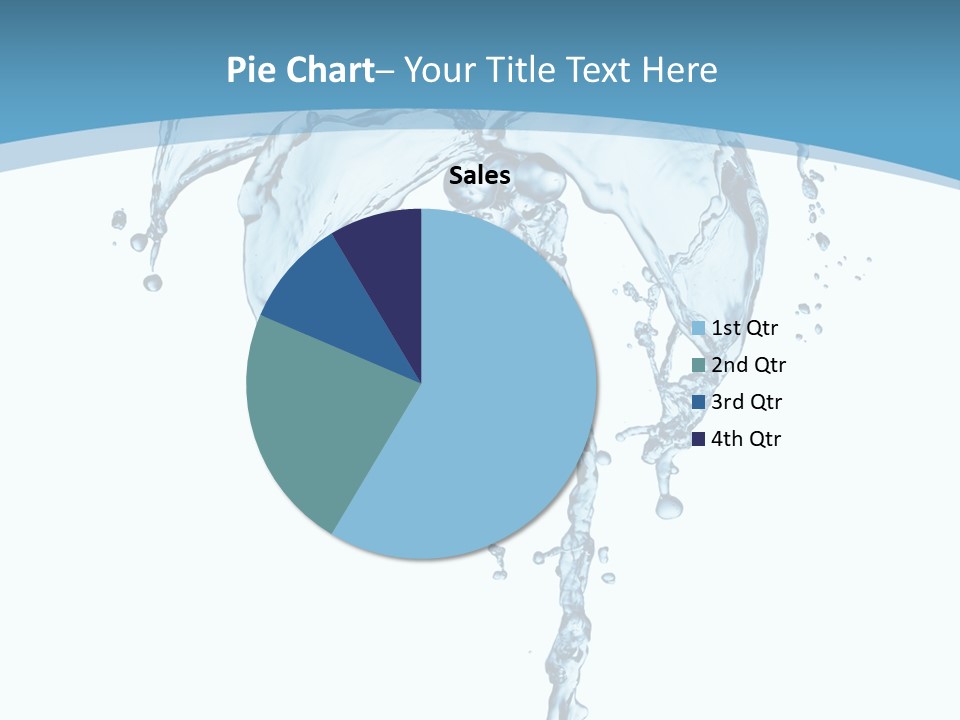 Wave Tree Transparent PowerPoint Template