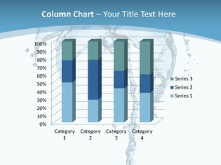 Wave Tree Transparent PowerPoint Template