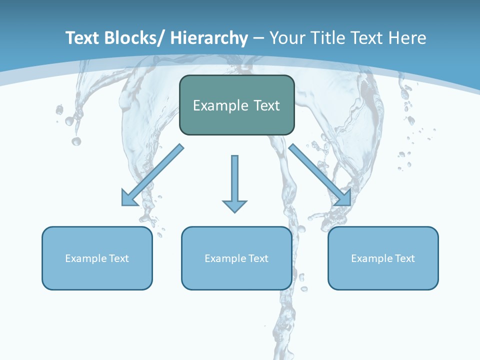Wave Tree Transparent PowerPoint Template