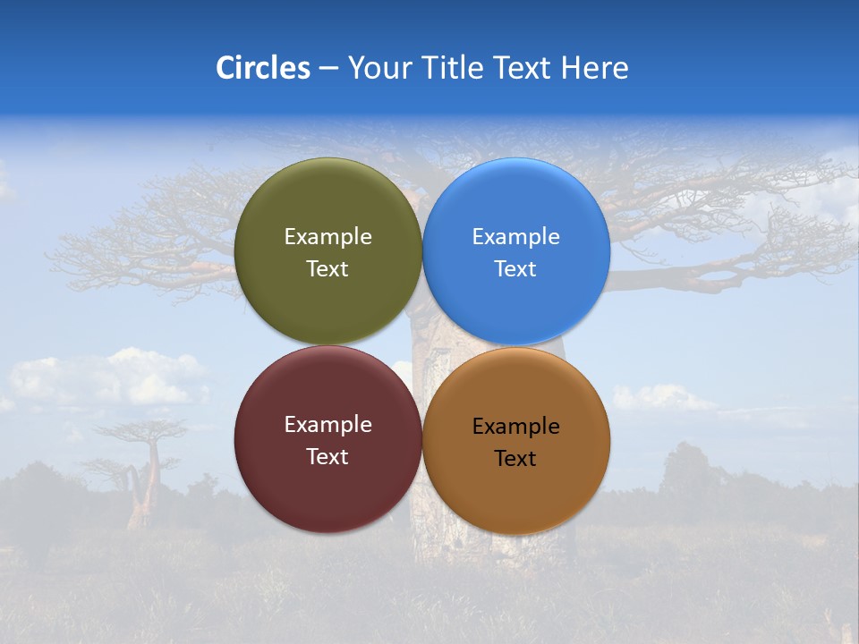 Grass Africa Big PowerPoint Template